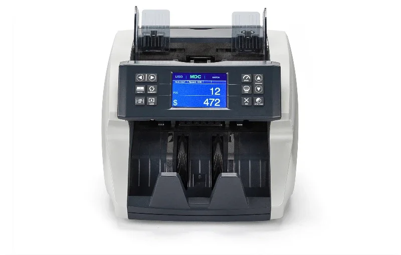 4.3 Inch TFT Touch Screen Fast Counting Mix Bill Value Money Cash Counter Money Counting for Supermarket