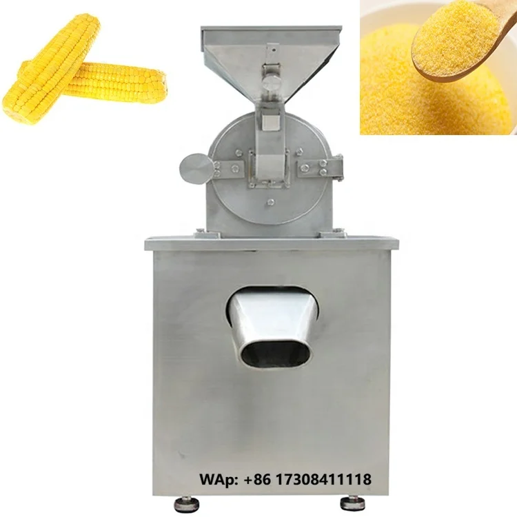 

Stainless Steel Multifunctional Dry Grain Grinding Machine Sugar Grinding Machine Chilli Spices Powder Making Grinding Machine