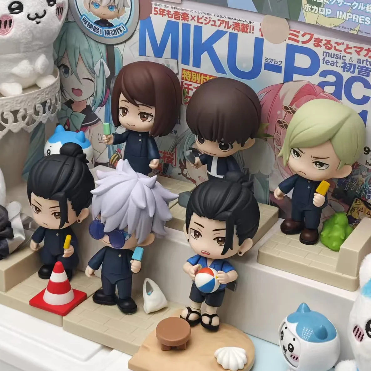 Keepplay Authentic Jujutsu Kaisen Blue Memories Zipper Dolls Blind Box Action Figures Desktop Decoration Gift For Anime Fans view 6