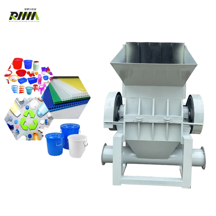 

Functional Small Recycling Machine Plastic Shredder Plastic PE PP PVC PET Bottle Crusher Machine for Sale