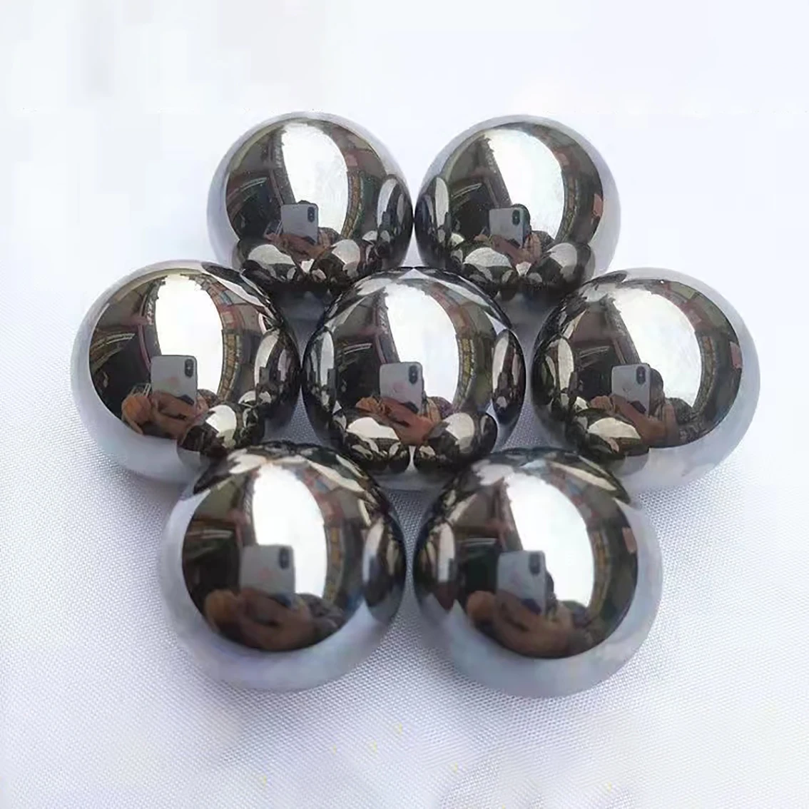 Bille en acier au carbone Q235 solide trempé, perles de fer rondes lisses, haute qualité, diamètre 3/3mm, 175/3mm, 5/3mm, 75/3mm, 969mm, 4/4mm, 19.05mm, 1kg, G100