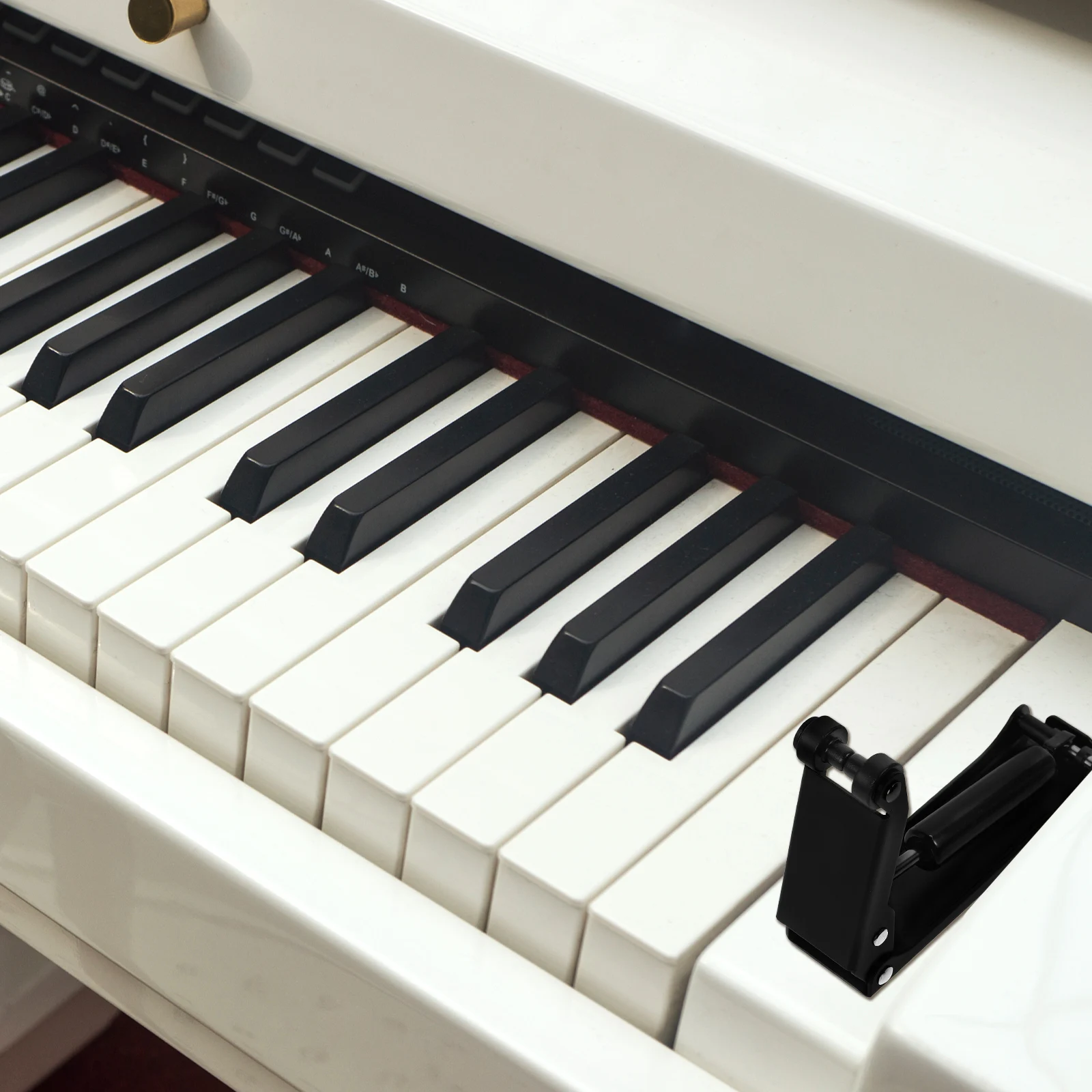 

Ultra-Thin Piano Slow Closing Device Metal Silent Buffer Anti-Pinch Soft Fall Mechanism Easy Install External Lid Protector For