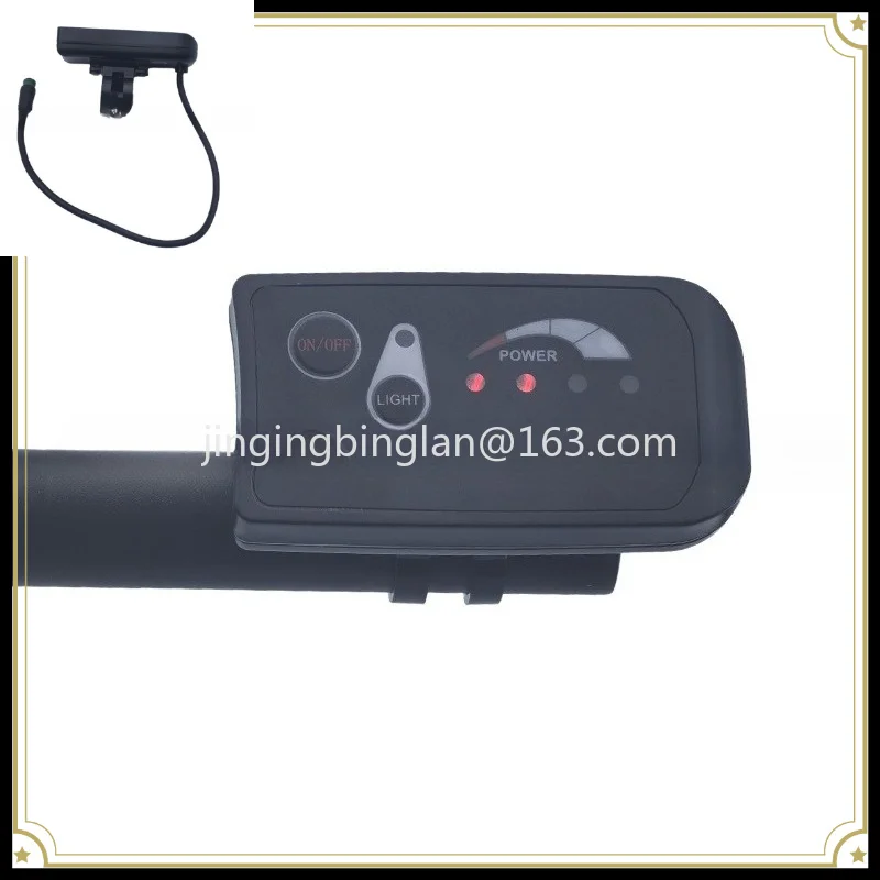 24V36V48V, LED power display electric scooter 810-2 waterproof connector meter