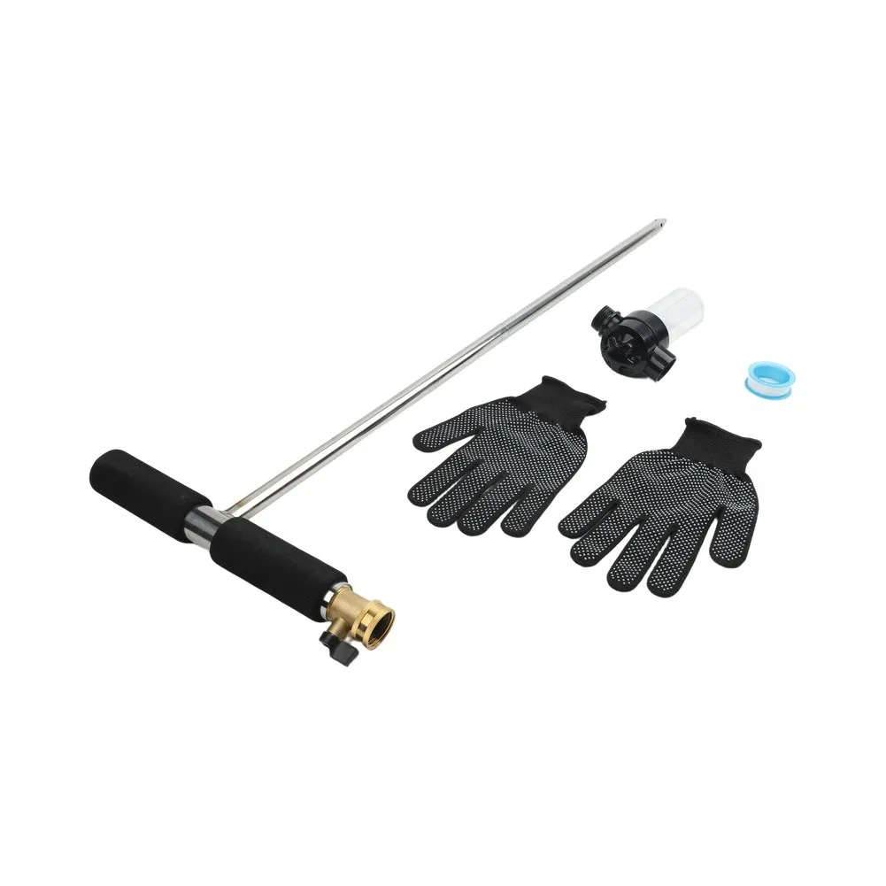 Stainless Steel For Root Irrigator with T Shaped Handle for Uniform Water Distribution to Plant For Root Systems