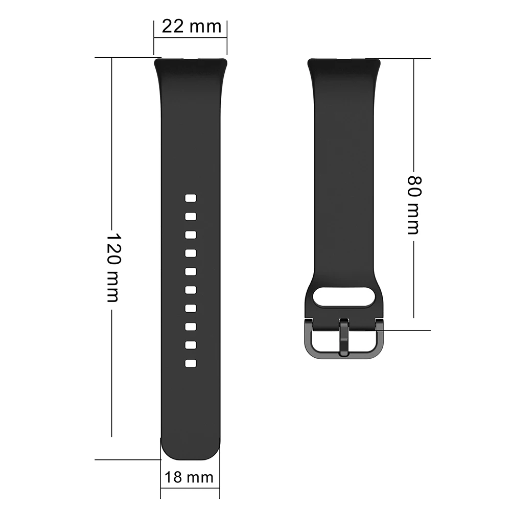 Silicone Strap + Protective Case For Samsung Galaxy Fit 3 Fit3 SM-R390 Bracelet Wrist Band