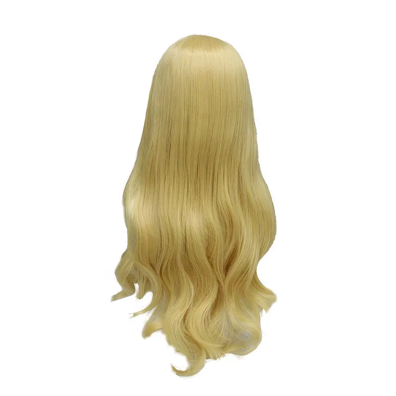 Pelucas de cosplay Chutai largas y onduladas para tu mentira en abril Pelucas rubias Kaori Miyazono Fiesta de anime