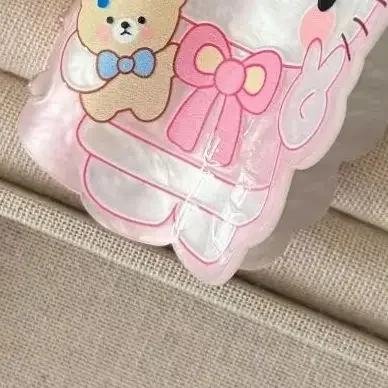 كارتون مرحبا كيتي مخلب شعر Kawaii الاكريليك القرش كليب Y2K سانريو مشبك شعر أغطية الرأس الديكور إكسسوارات الشعر البسيطة