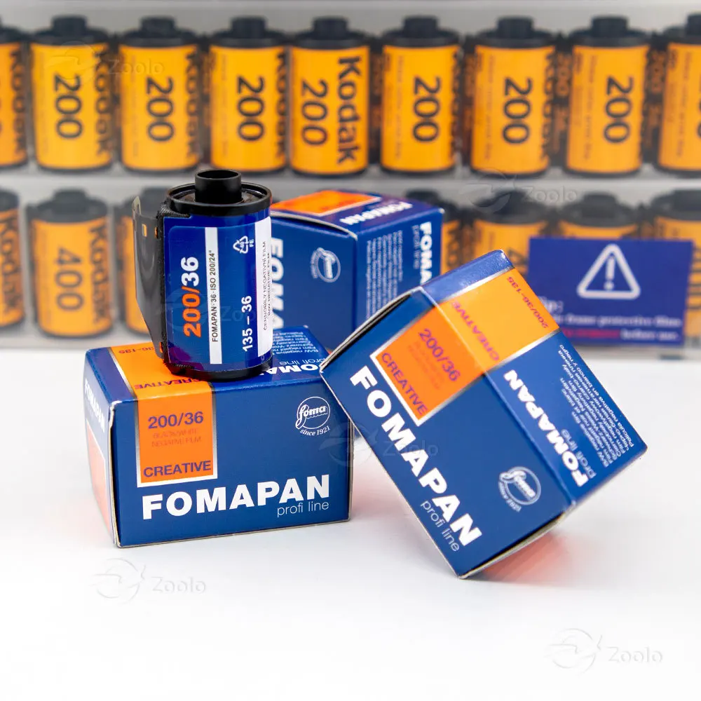 

1 3 5 10 ROLLS NEW Fomapan 135 Black And White Classic 200 36 Exposure Per Roll Film For Kodak M35/H35 Fujifilm 35mm Film Camera
