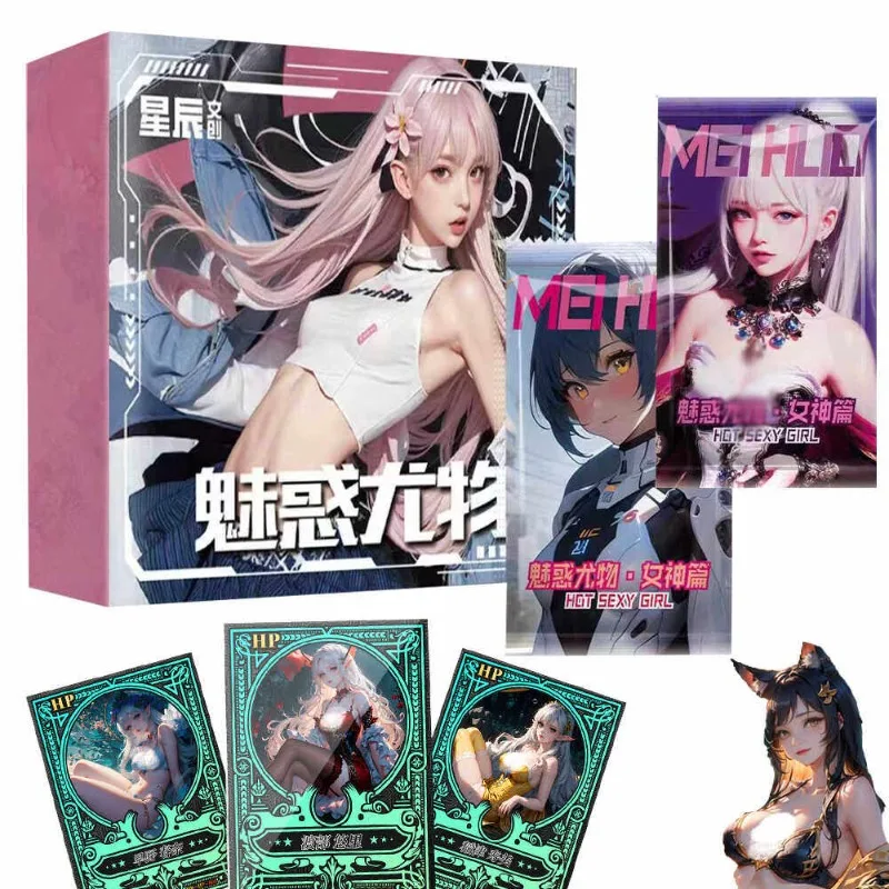 Cartes de collection commémoratives Enchanting Beauties Série 1 Design original exclusif Déesse Anime