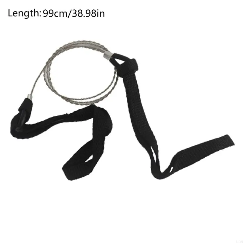 Y3NB 28"/ 72cm Outdoor String Wire Pocket Scroll Hand Stainless Steel Rope Saws