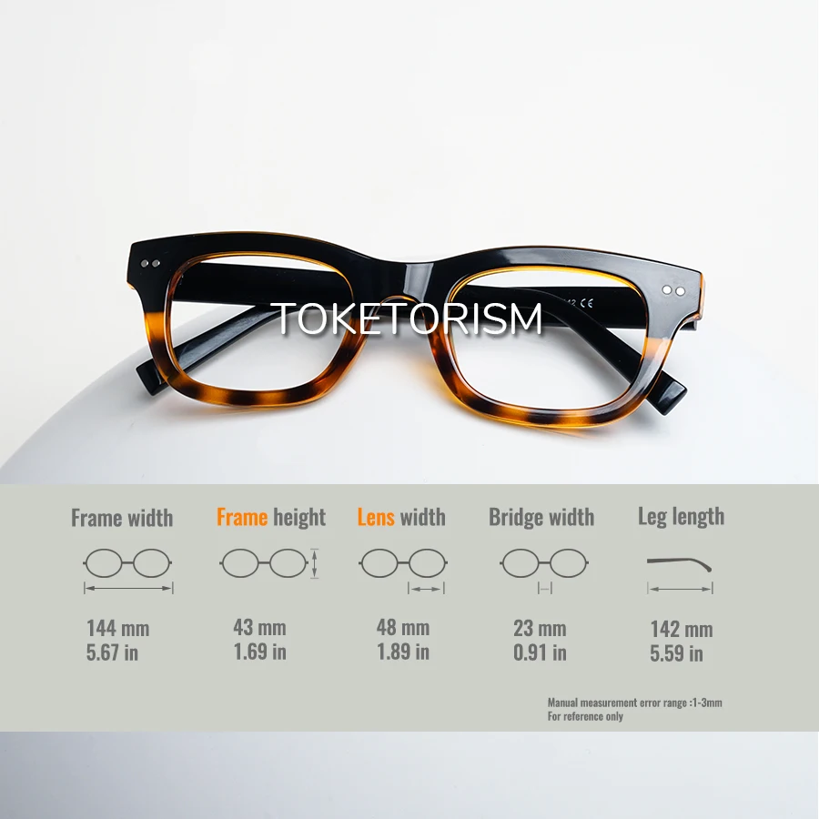 Toketorism, monturas de gafas a la moda para hombre, gafas antiazules para mujer, monturas de gafas ópticas para miopía