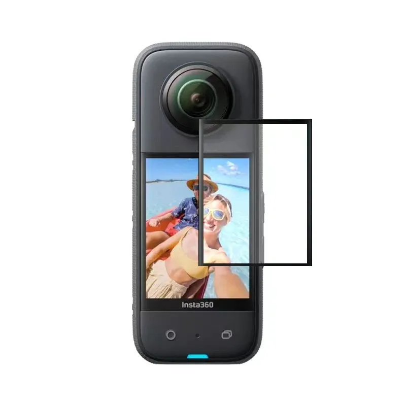 Displayschutzfolie für Insta360 X6 X5 X4, gebogene Kompositfolie für Insta 360 X6 X5 X4 Bildschirm, Ultra-HD-Folie, Kamera-Zubehör – Detail 3