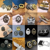 WWII German War Wound Medal Navy U-boat Badge Tank Assault Germany Medals Decoration Crafts Pins