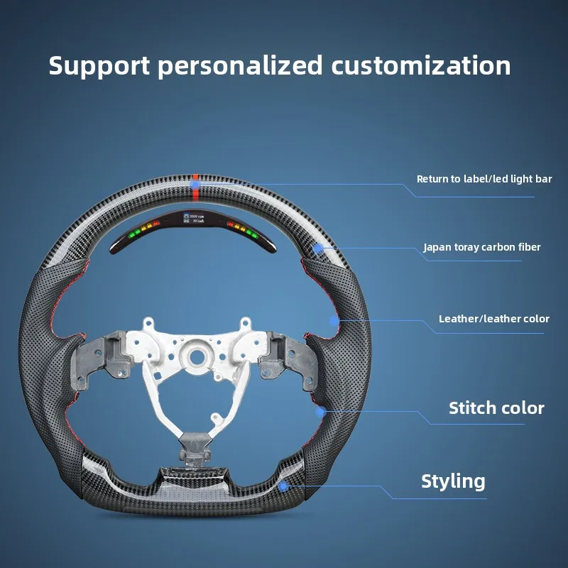 For 2006-2011 LEXUS IS Steering wheel modification high temperature resistance anti slip breathable odorless and comfortable