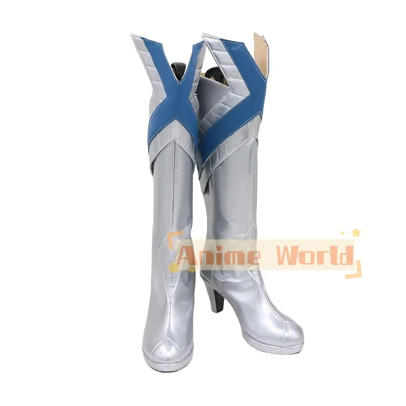 

Emma Frost Shoes Cosplay Boots Cosplay Prop Anime PU Leather Shoes Custom Made