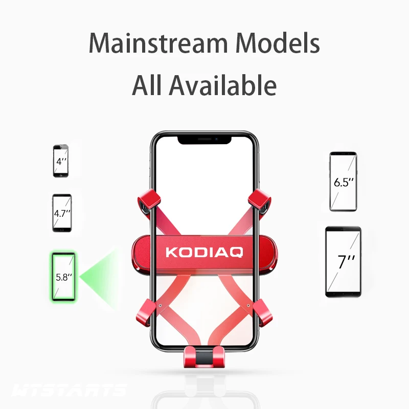 Stojak do montażu telefonu samochodowego do Skoda Kodiaq 2017-2021 regulowany uchwyt na telefon do nawigacji GPS akcesoria samochodowe