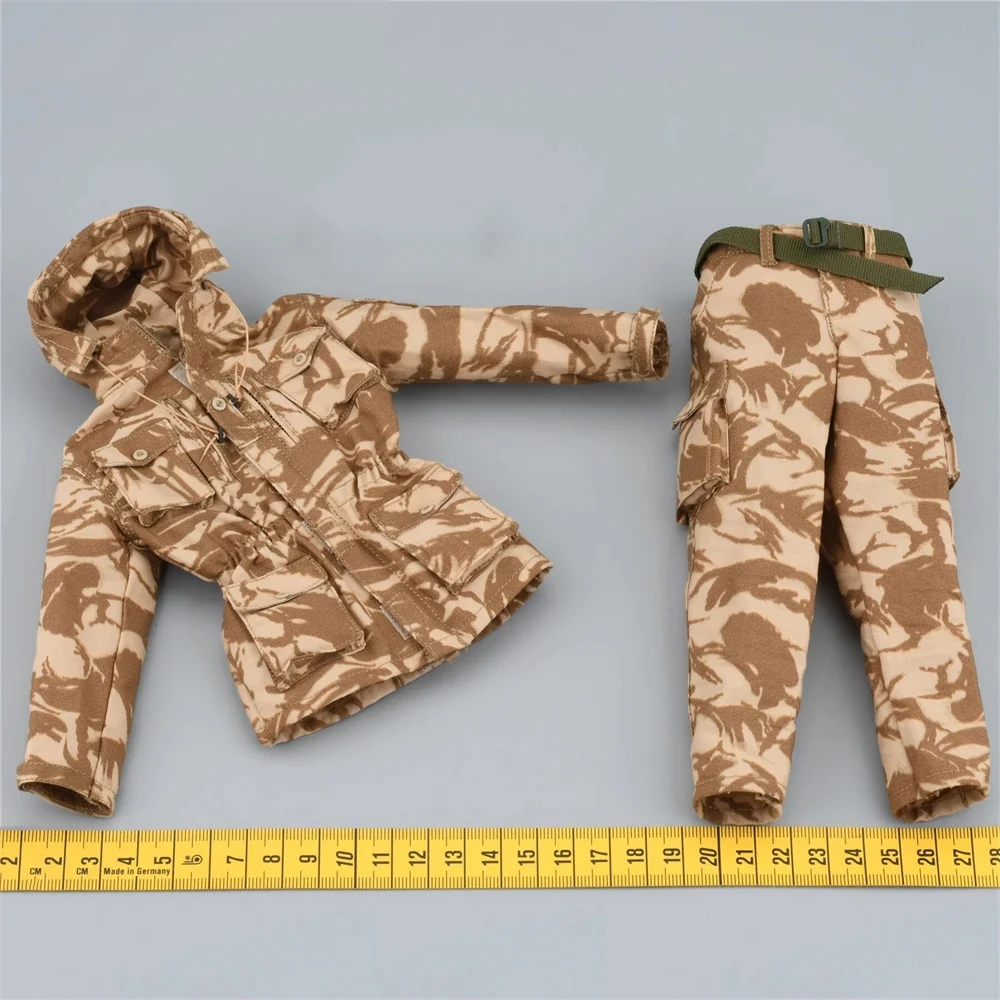 1/6 DAMTOYS DAM 78098 The British Soldier Doll Toys Model Dress Uniform Pant with Waist Belt Shirt For 12\