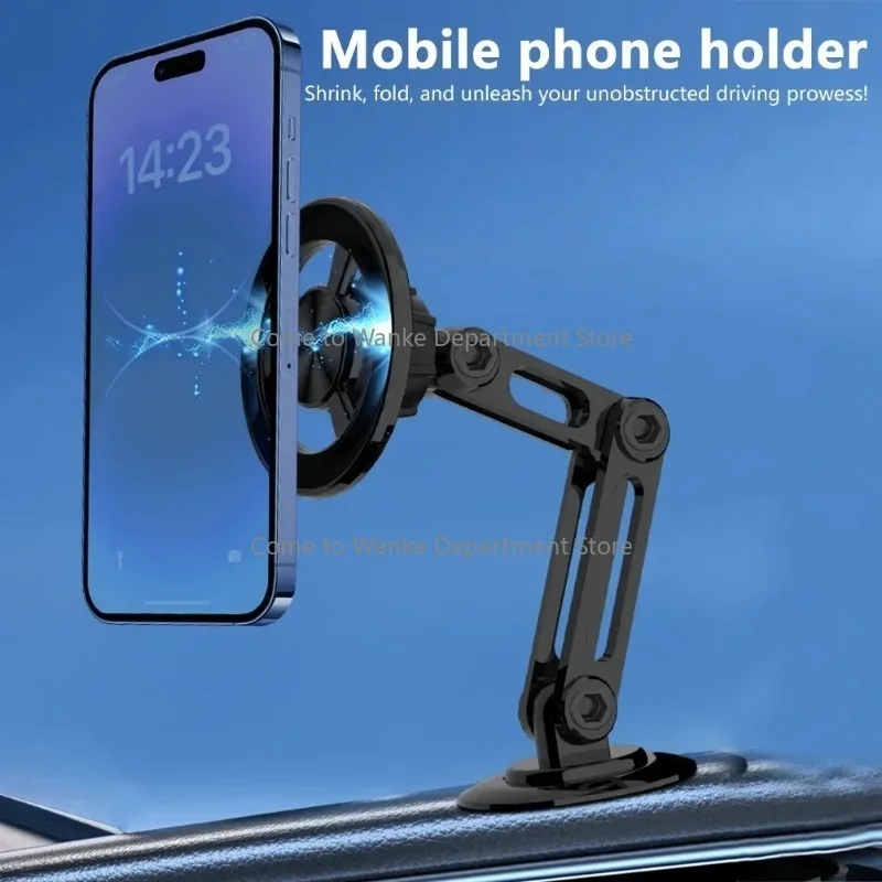 

Cell Phone Holder Strong Suction Cellphone Support Hands Free Car Navigation Stand Telescopic Foldable Automobile Parts