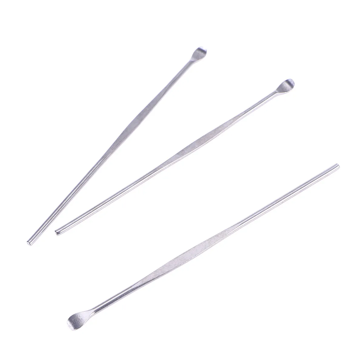 6Pcs Premium Stainless Steel Ear Curette Spoon Anti Rust Corrosion Resistant Ear Wax Remover for Household Use Comfortable Grip