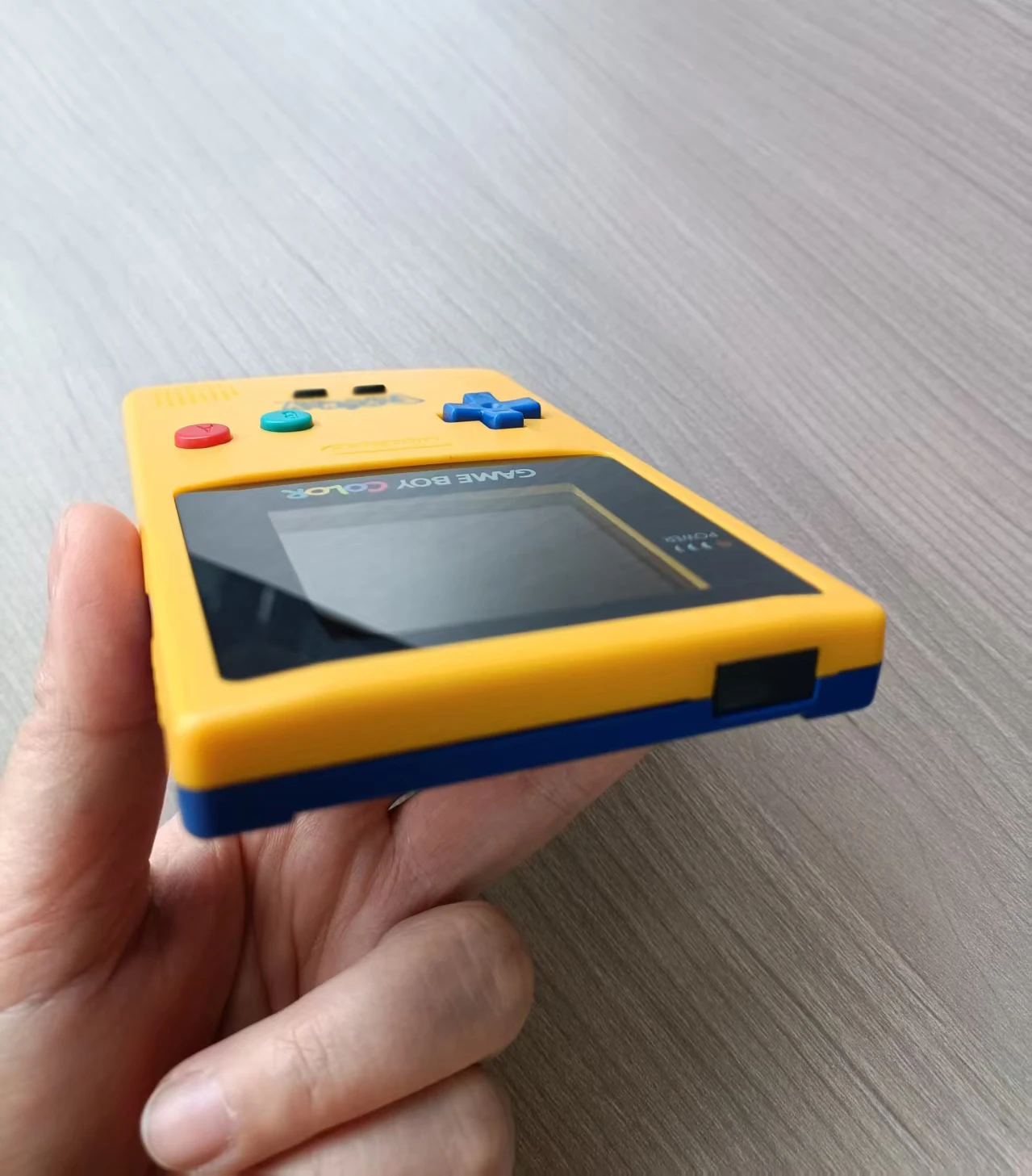 Game Boy Color GBC Game Console CGB-001 Gameboy Color with New Shell New IPS Screen Adjustable Backlight to Play GBC Games