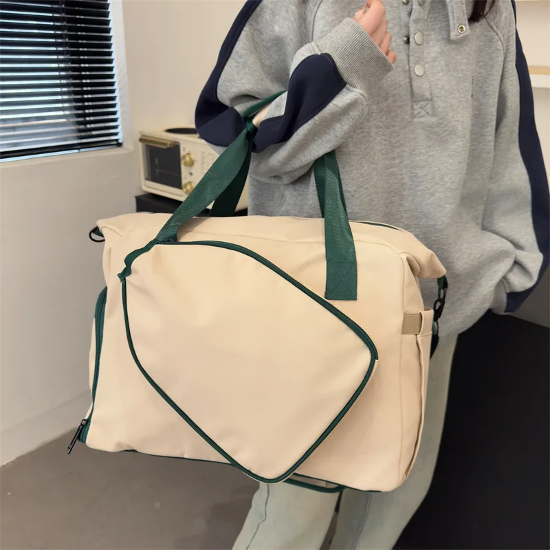 Table Tennis Bag, Sports & Fitness, Large-Capacity Crossbody Tote, Travel Bag, Badminton Racket Bag