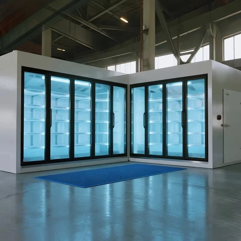 FOODLINE Bulk Supply Upright Refrigerated Showcase Stable Compressor Large Capacity Catering Cold Storage Gear