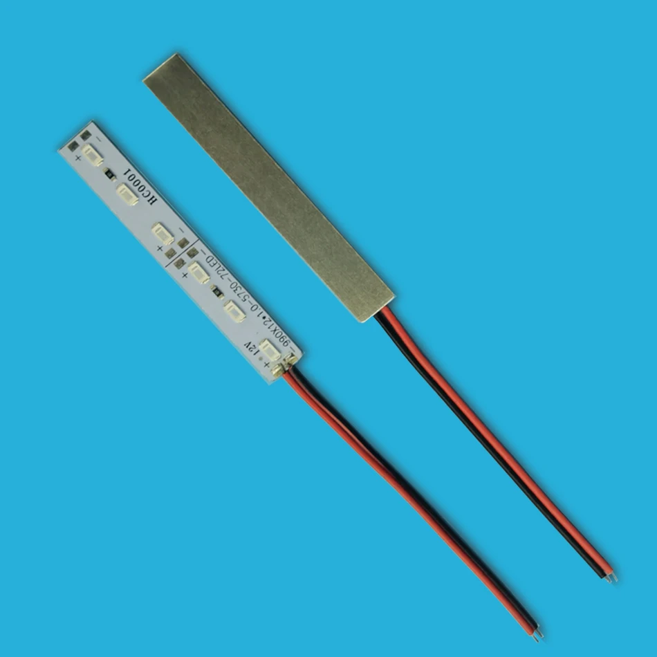 8cm LED Hard Light Strip 5PCS 6 LEDs for DC5V DC12V 24V 12 LEDs Bar Lights Cold/Warm White 5630 5730