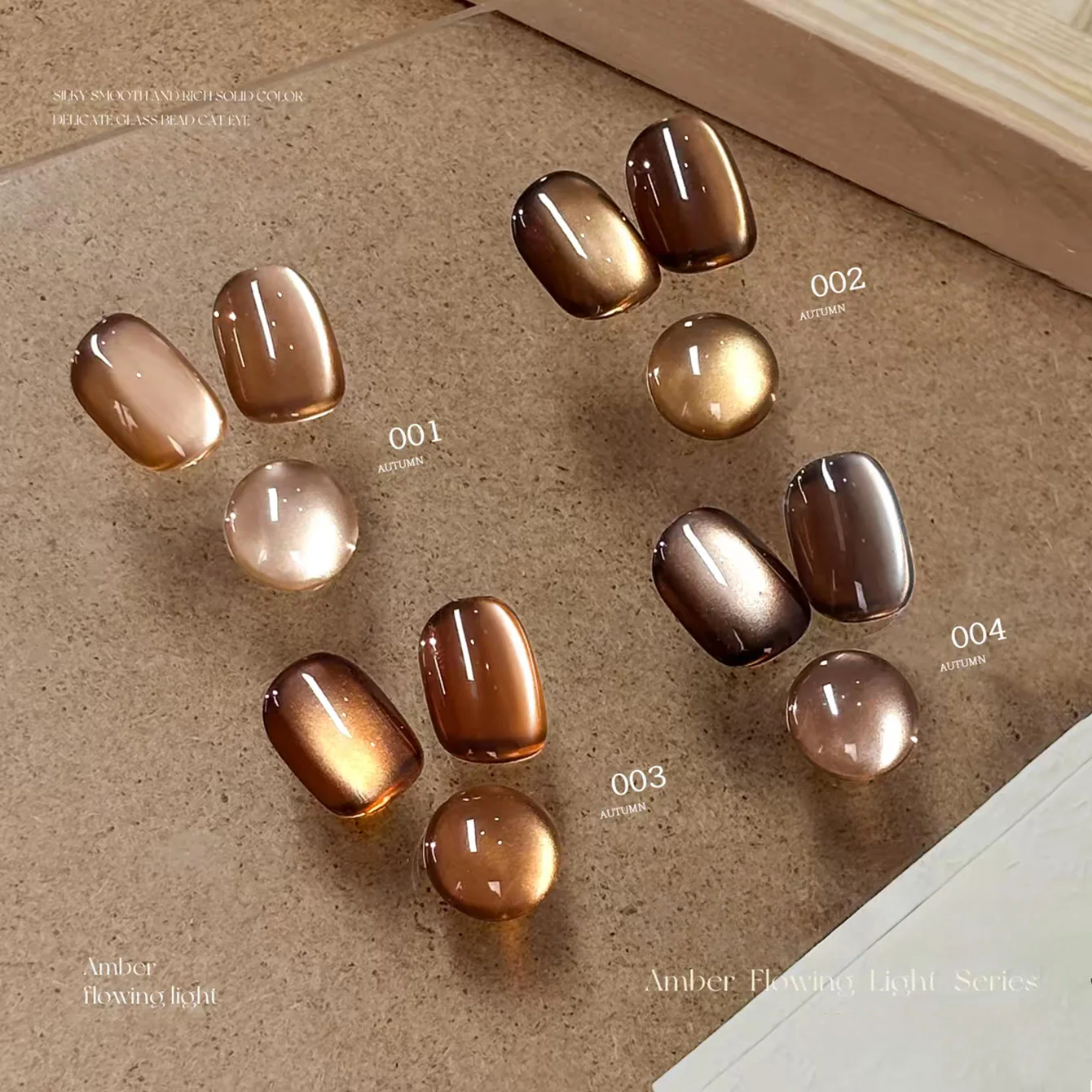 ZH1PCS New Popular Gemstone Crystal Cat Eye Spring Gel Nail Polish 2026 Fashion Youthful Glass Bead Nail Art Nail Supplies