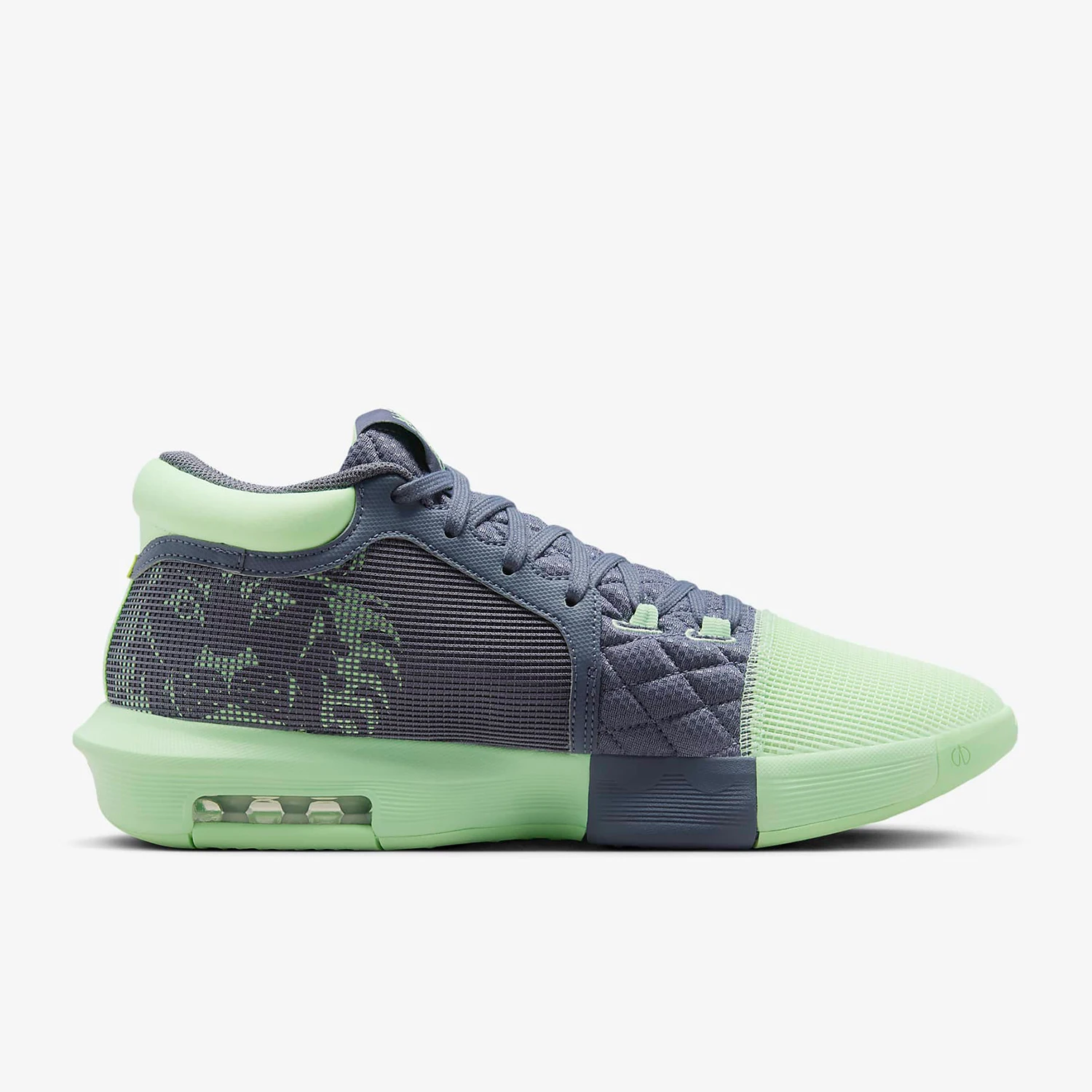 حذاء كرة السلة Nike Official Genuine 2024 الجديد للرجال المبطن والمقاوم للاهتراء FB2237-300 #3