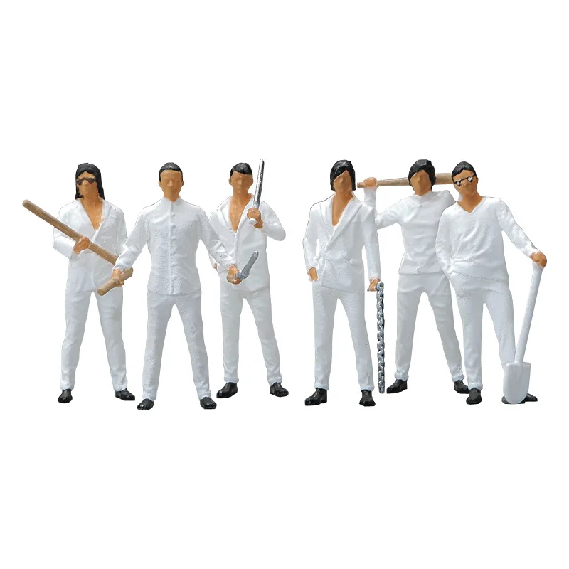 1:64 anime mini boneca figura modelo em miniatura fotografia adereços modelo de cena diy mesa areia paisagismo ornamento presente