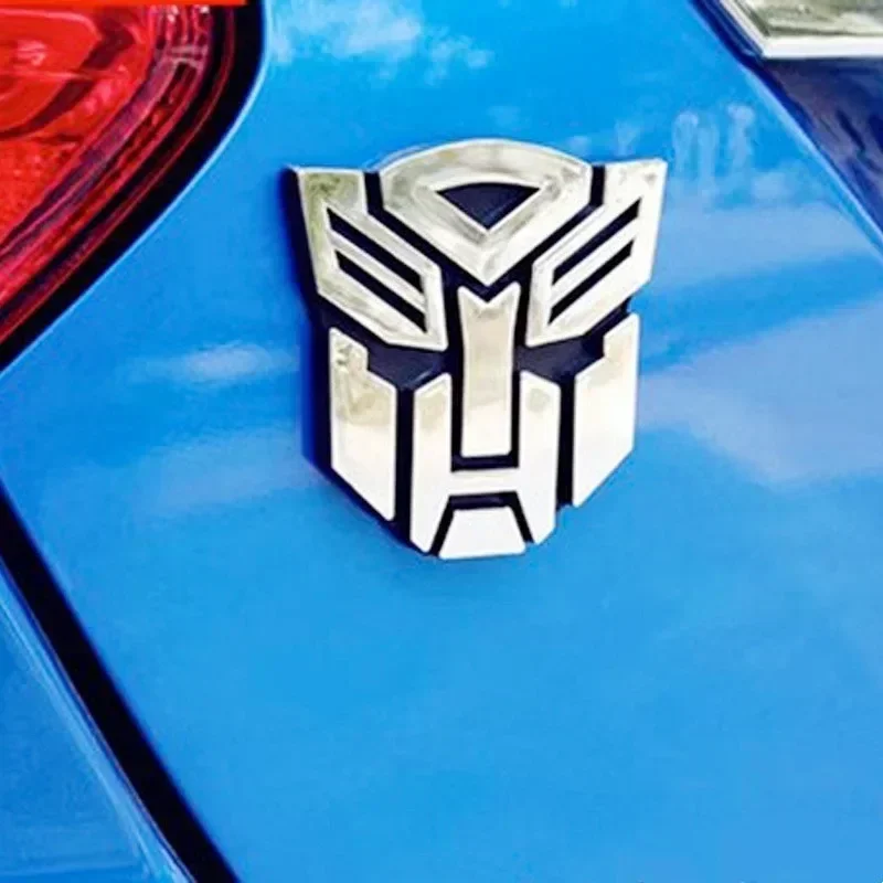 3D Metal Autobot Transformers Car Rear Boot Trunk Side Fender Emblem Badge Sticker Decals For Universal Car Styling Accessories