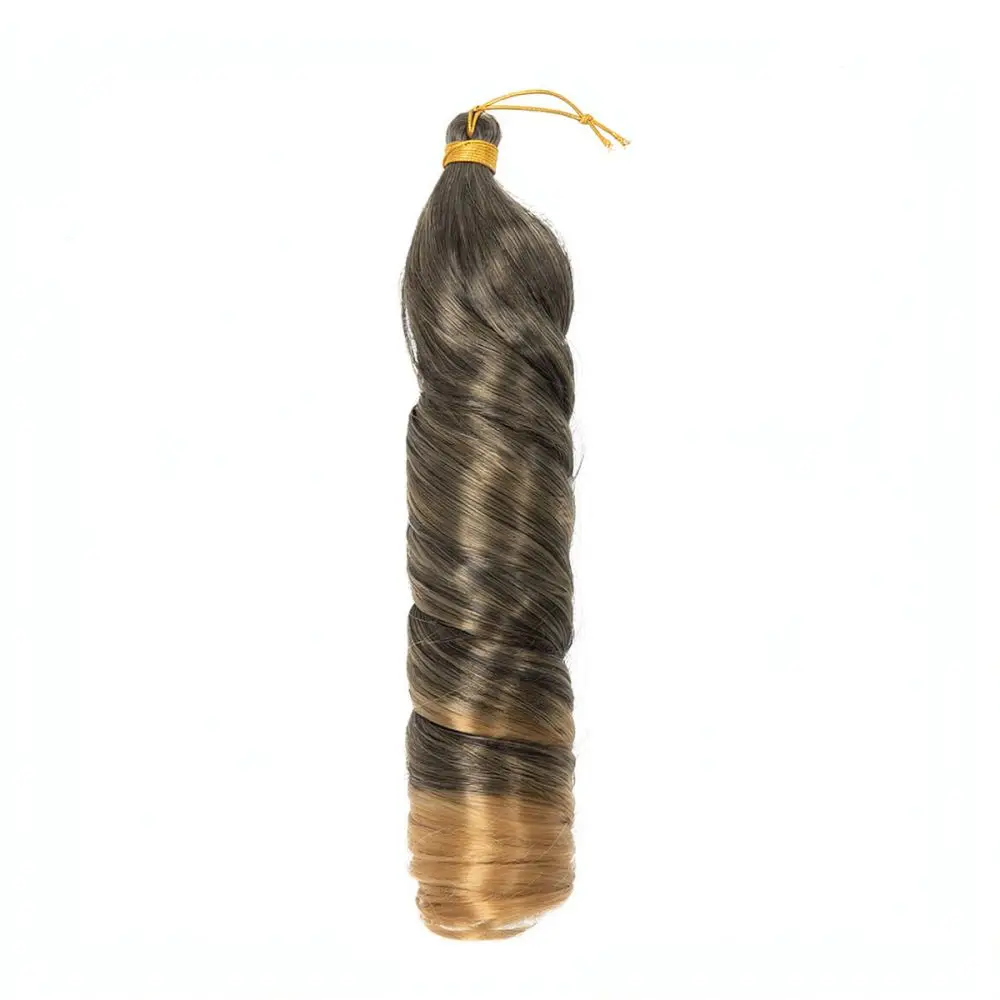 24 Inch Synthetic French Loose Wave Hair Extensions For For Sairawigs Crochet Braids Curly Natural Looking Soft Styling Tool