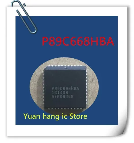 

P89C668 P89C668H P89C668HBA PLCC44 2PCS/LOT