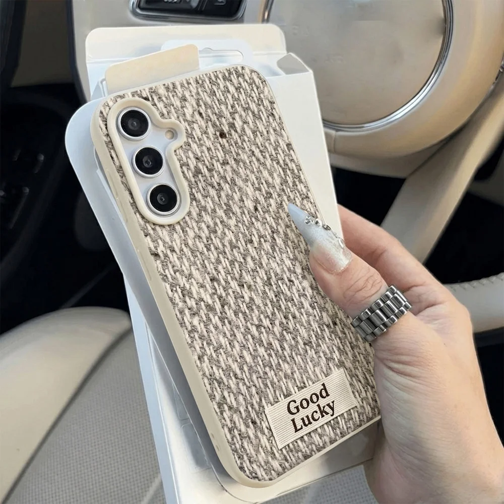 Soft Leather Case For Samsung A57 5G A56 A55 A16 A17 A54 A18 A53 A37 A36 A35 A34 A15 A07 A06 A05s S26 Ultra S25 S24 FE S23 Cover