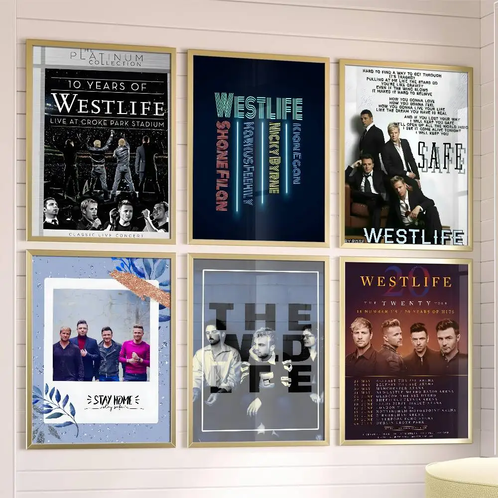 

WestlifeS Band Album Poster Posters,waterproof Paper Stickers,coffee Shops,bar Living Rooms