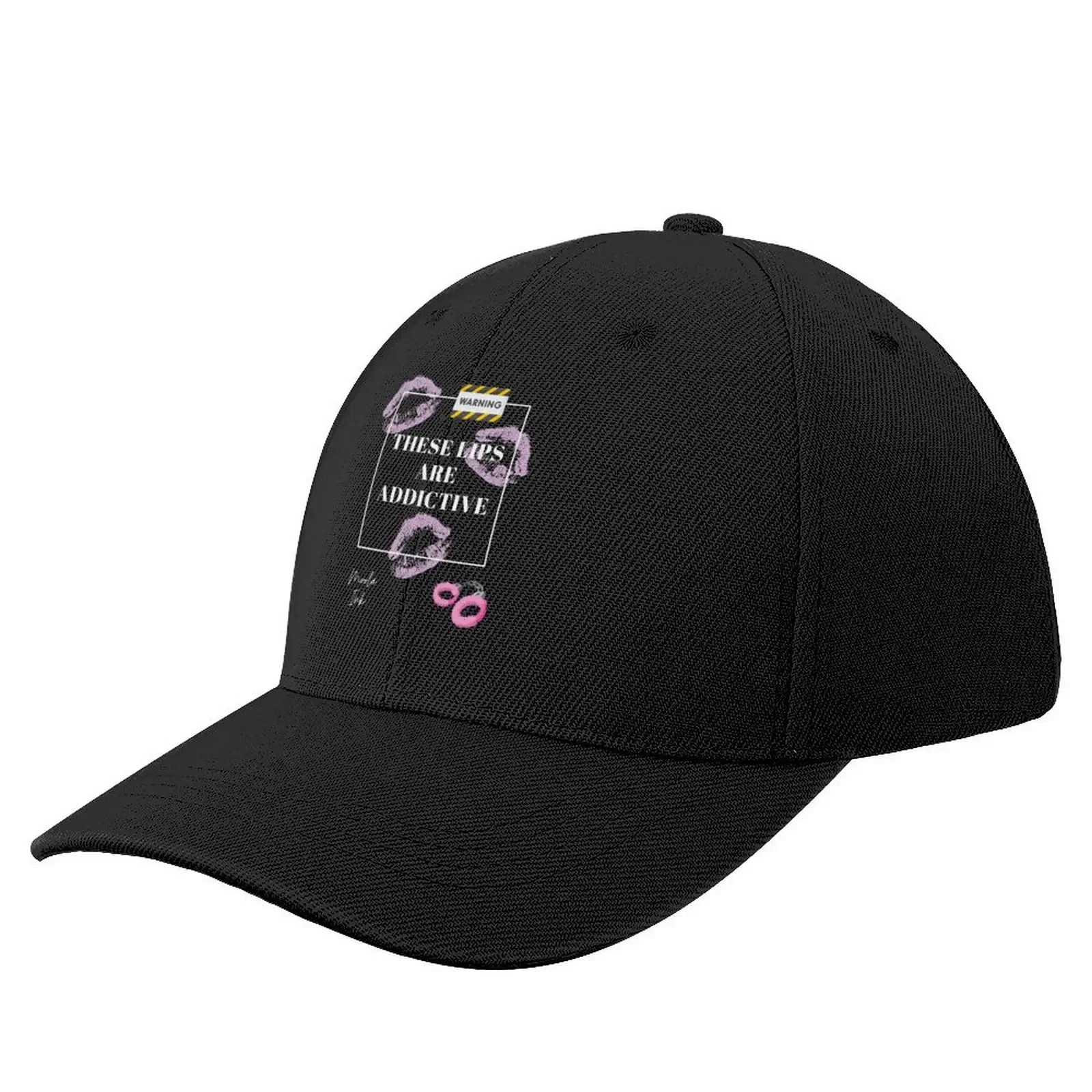 

These Lips Are addictive merch Baseball Cap Custom Cap summer hat sun hat Caps For Men Women's