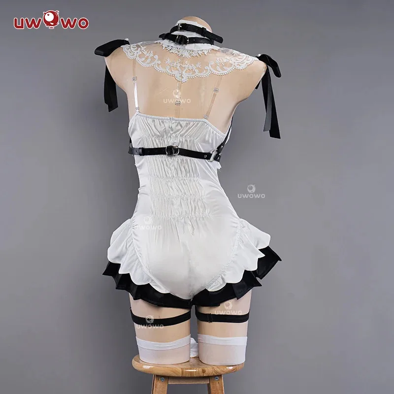 متوفر في المخزون أزياء UWOWO Succubus التأثيرية Keqing الحصرية Genshin Impact Fanart: أزياء Keqing النسائية Cos الشيطان Genshin