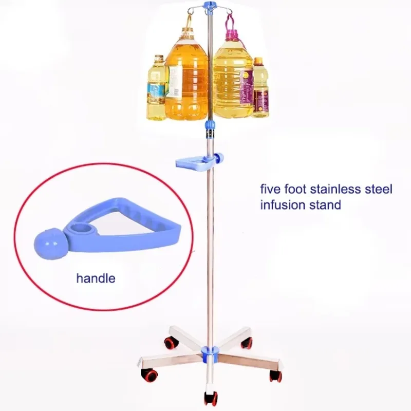 

Аксессуары для больничной кровати Подвижная подставка для столба Iv Подставка для инфузии капельного столба Iv