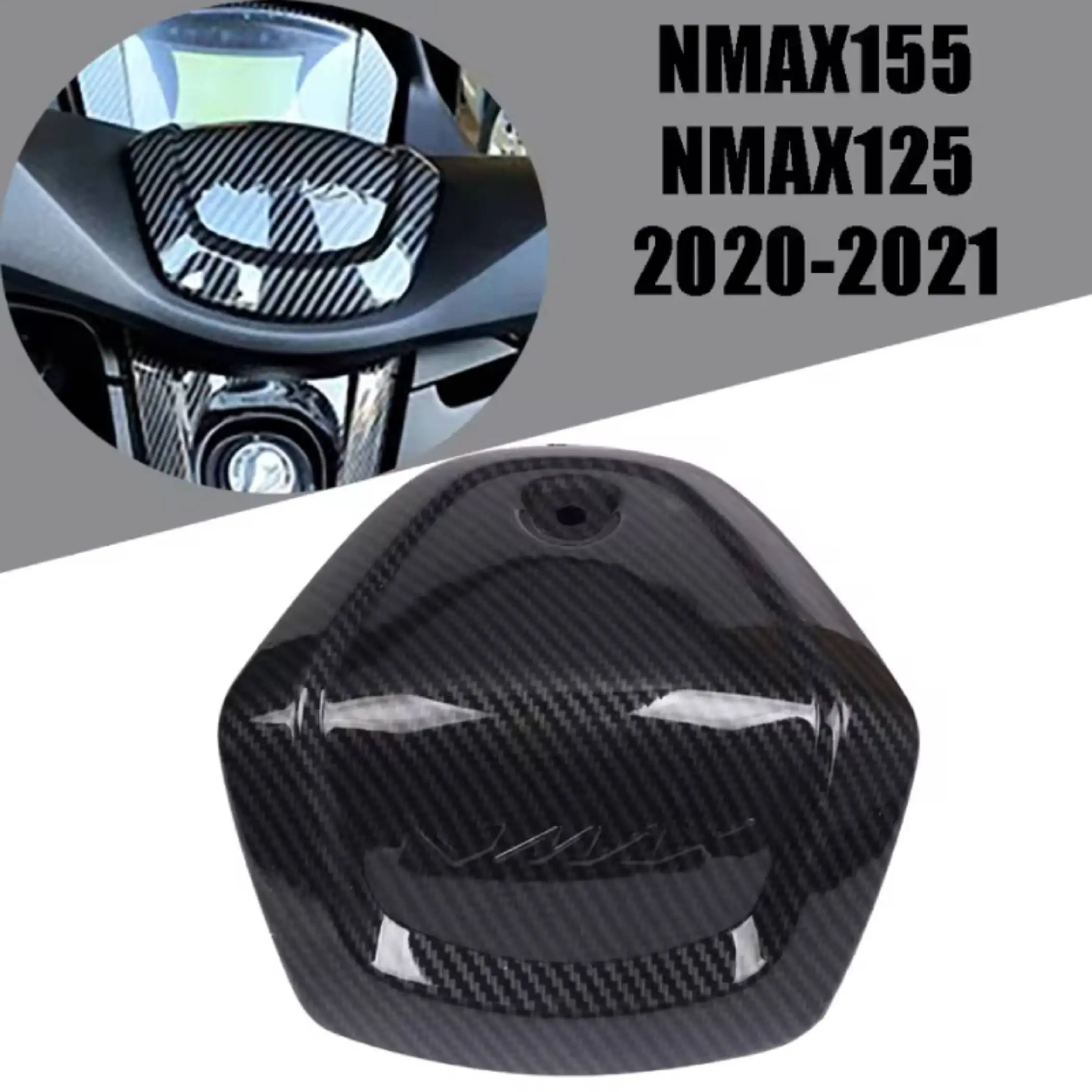 Accesorios para Motocicleta, Protector de Máscara Frontal para Yamaha NMAX V2, NMAX V2.1, Nmax155, NMAX125, N MAX, NMAX 155, 2020, 2021