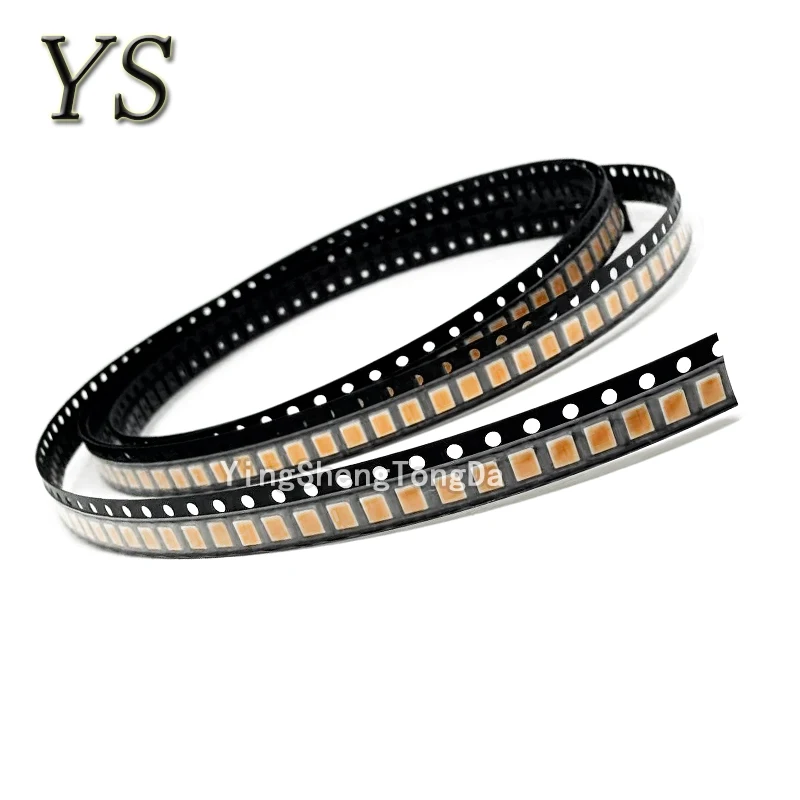100PCS 2835 LED SMD Warm White 2800K-3200K 18V 9V 6V 3V High Power Light 1W 0.5W 0.2W Chip High Voltage