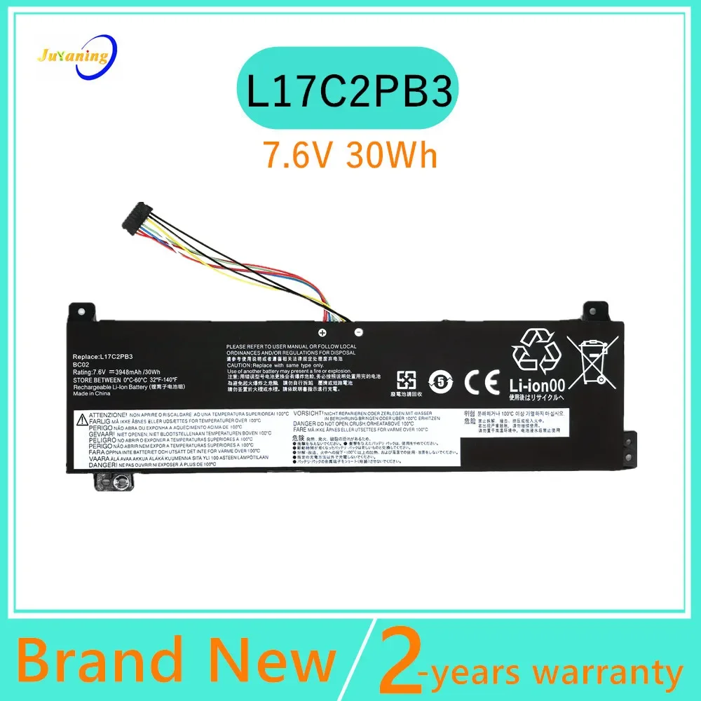 

L17C2PB3 L17L2PB3 Laptop battery For Lenovo V130-15IGM 15IKB V330-15IKB 15ISK V530-14IKB L17M2PB3 L17M2PB4 L17L2PB4 L17C2PB4