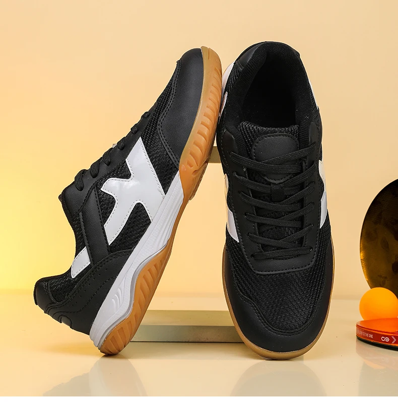 Professionelle Männer Badminton Schuhe Tischtennis Sport Volleyball Schuhe Ping Pong Atmungs Trainer Turnschuhe Sportschuhe – Detail 6