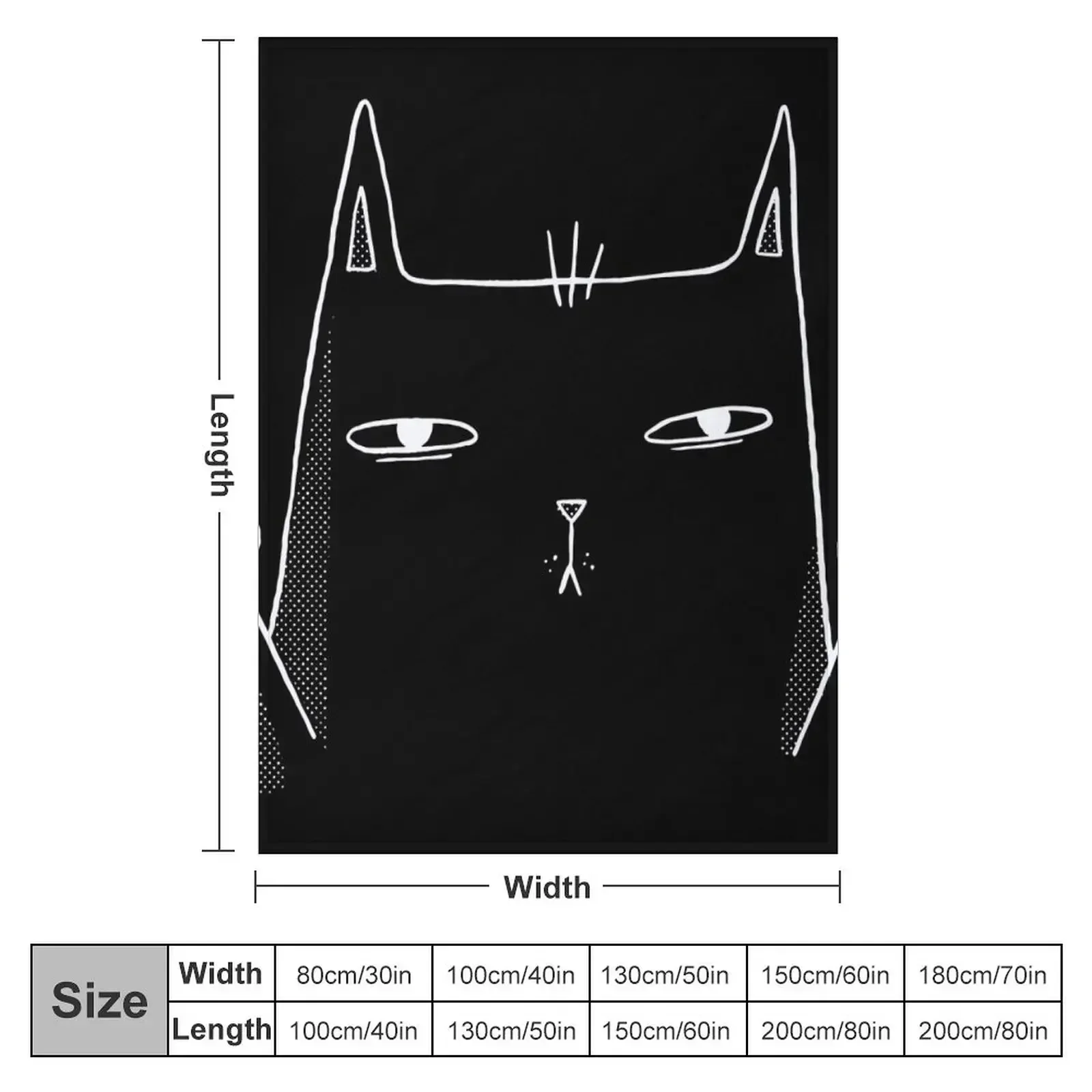 Middle Finger Cat Throw Blanket Sofa Throw Sleeping Bag Tourist Polar Thermal Weighted Blankets