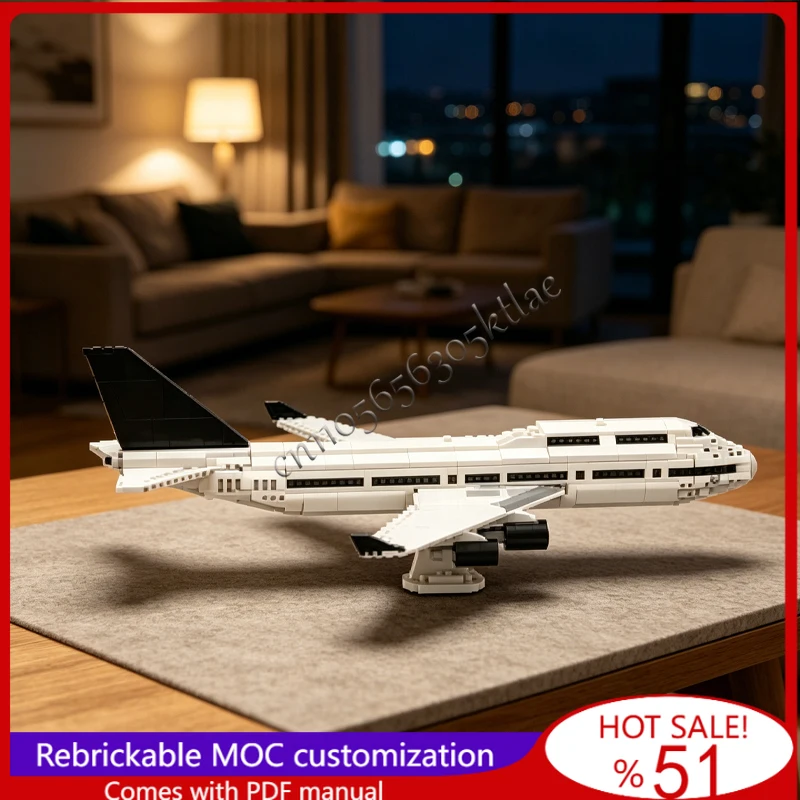 

1748 PCS MOC Battle Series 1: 110 Shipborne Large Fighter Jet Building Model Custom Technology Creative Assembly Kids Toys Gifts