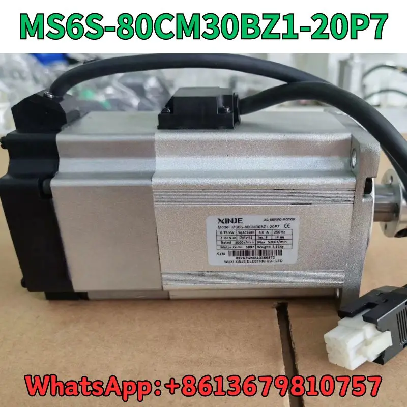 

Used Motor MS6S-80CM30BZ1-20P7 test OK Fast Shipping