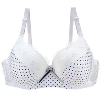 2024 New Push Up Bras 34/75 36/80 38/85 40/90 42/95 44/100 BCDE Underwear For Women Lace Dot Lingerie