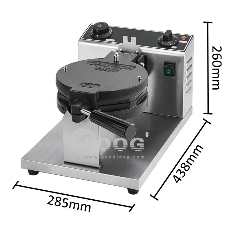 110v 220v Commercial Electric Bubble Waffle Making Machine FY-GL01 Hong Kong Belgian Egg Waffle Maker With Changeable Plates