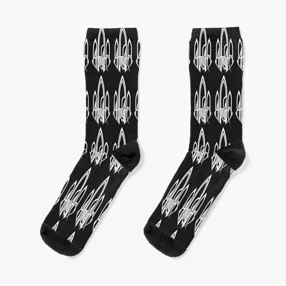 

At the gates colect artwork - logo Socks halloween Antiskid soccer new in's anti-slip Mens Socks Women's