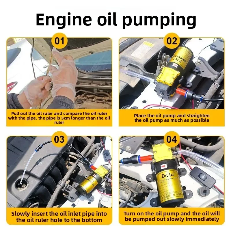 

Хорошее автоматическое обслуживание, масляный насос, насос для замены масла, ручной электрический встроенный двигатель из чистой меди