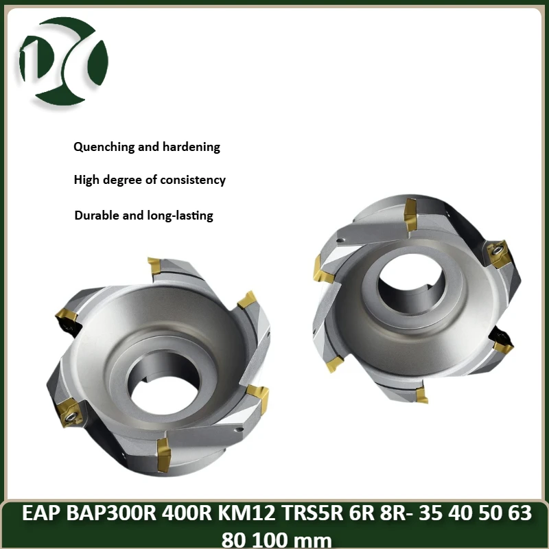 

EAP BAP300R 400R KM12 TRS5R 6R 8R Face milling cutter head 35 40 50 63 80 100 mm for APMT1604 1135 SEKT1204 RPMW1003 1606 blade
